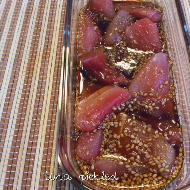 余ったら 漬けマグロ 作り置き レシピ 作り方 By Y 0lly クックパッド 簡単おいしいみんなのレシピが377万品