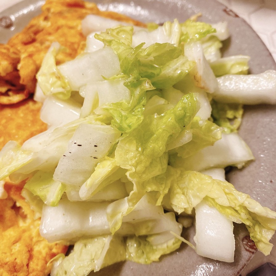 なぜか美味い！白菜と塩麹のサラダの画像