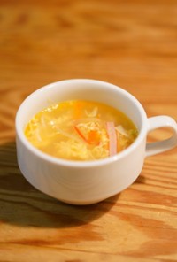元旦に簡単、中華風スープ