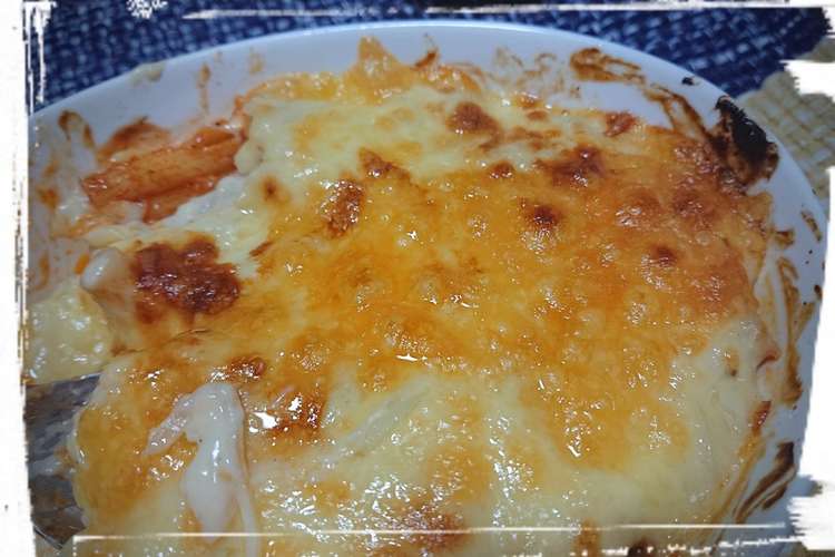 簡単マカロニグラタン 具材は２つだけ レシピ 作り方 By あんさり クックパッド 簡単おいしいみんなのレシピが366万品