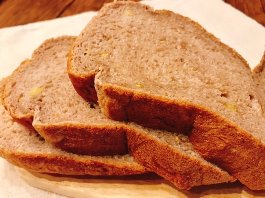 HBで☆あずきと栗のスイーツ食パンの画像