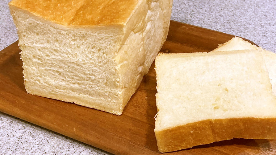 【生食パン】ふわふわモチモチの手作りパンの画像