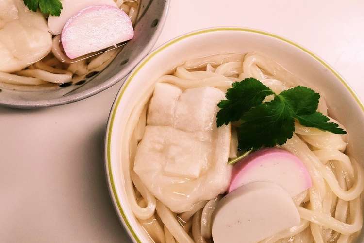 簡単 いりこのだしで力うどん レシピ 作り方 By とらねこトラちゃん クックパッド 簡単おいしいみんなのレシピが353万品