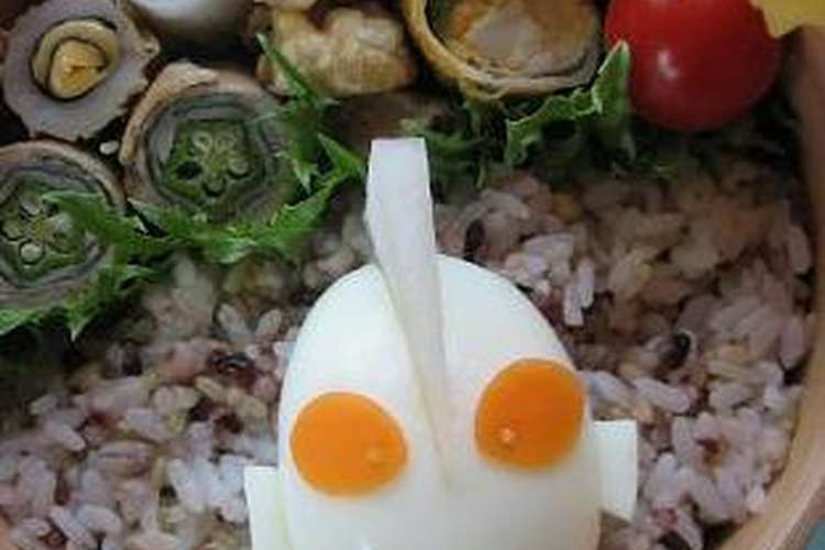 ゆで卵deウルトラマン キャラ弁 レシピ 作り方 By ラミラミ クックパッド