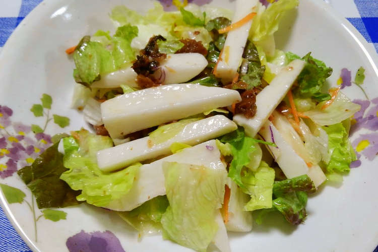 レクチンフリー山芋の梅サラダ