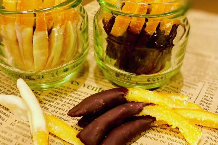 オレンジピールチョコ オランジェット レシピ 作り方 By バタ子99 クックパッド 簡単おいしいみんなのレシピが352万品