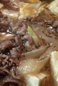 ご飯がススむ！肉豆腐が超簡単(^^)