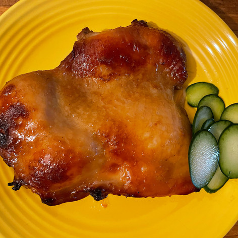 鶏モモ肉　パパローストチキン　オーブン