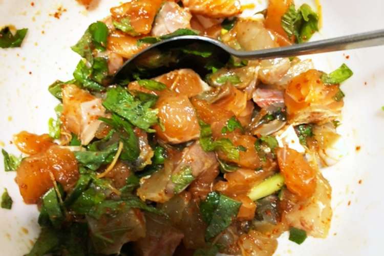 地獄巻の多分中身はこんなかな レシピ 作り方 By 森のくまこ クックパッド 簡単おいしいみんなのレシピが365万品