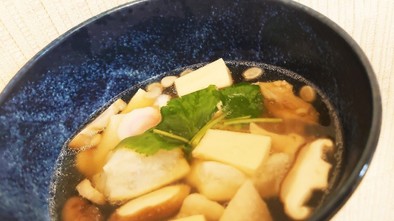 我が家のお雑煮（北海道ver.）の写真