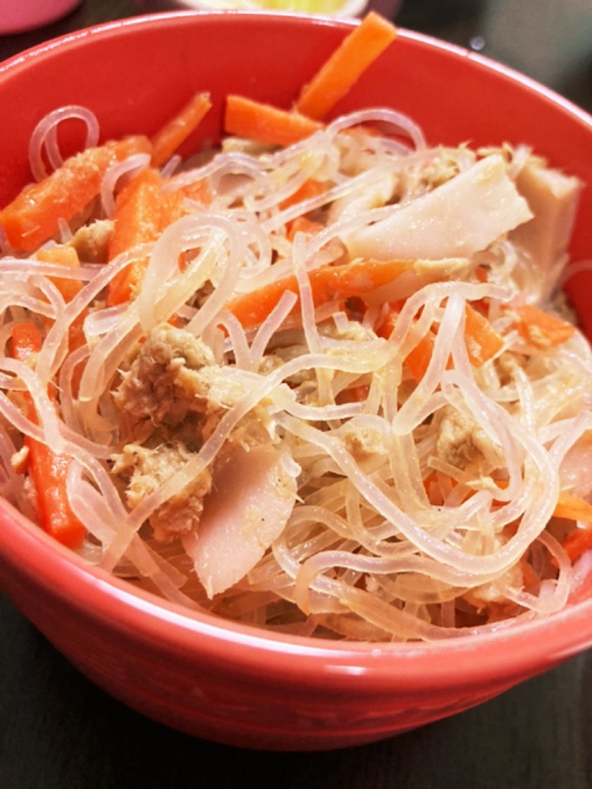 保育園給食　春雨ソテー