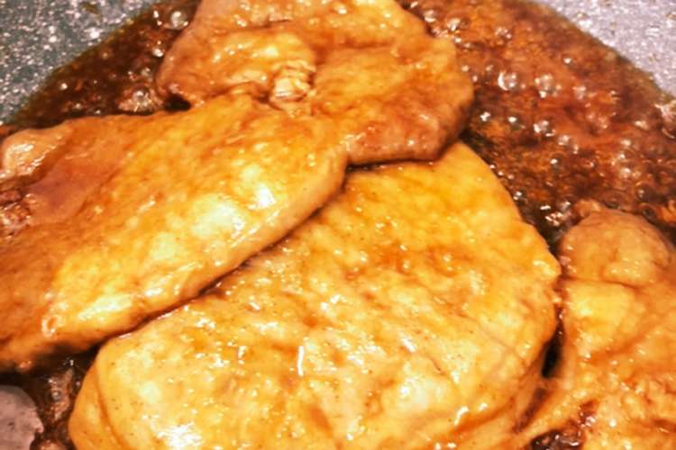 魔法のタレで 甘くない激旨トンテキ レシピ 作り方 By Chcnc クックパッド