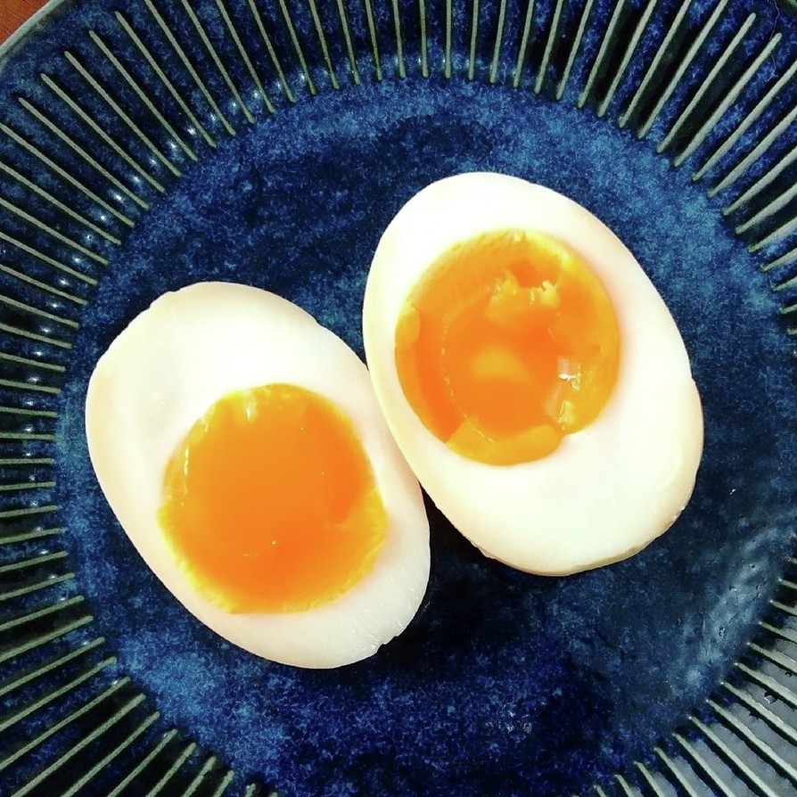 とっても簡単な煮卵の味つけ☆麺つゆ♪の画像