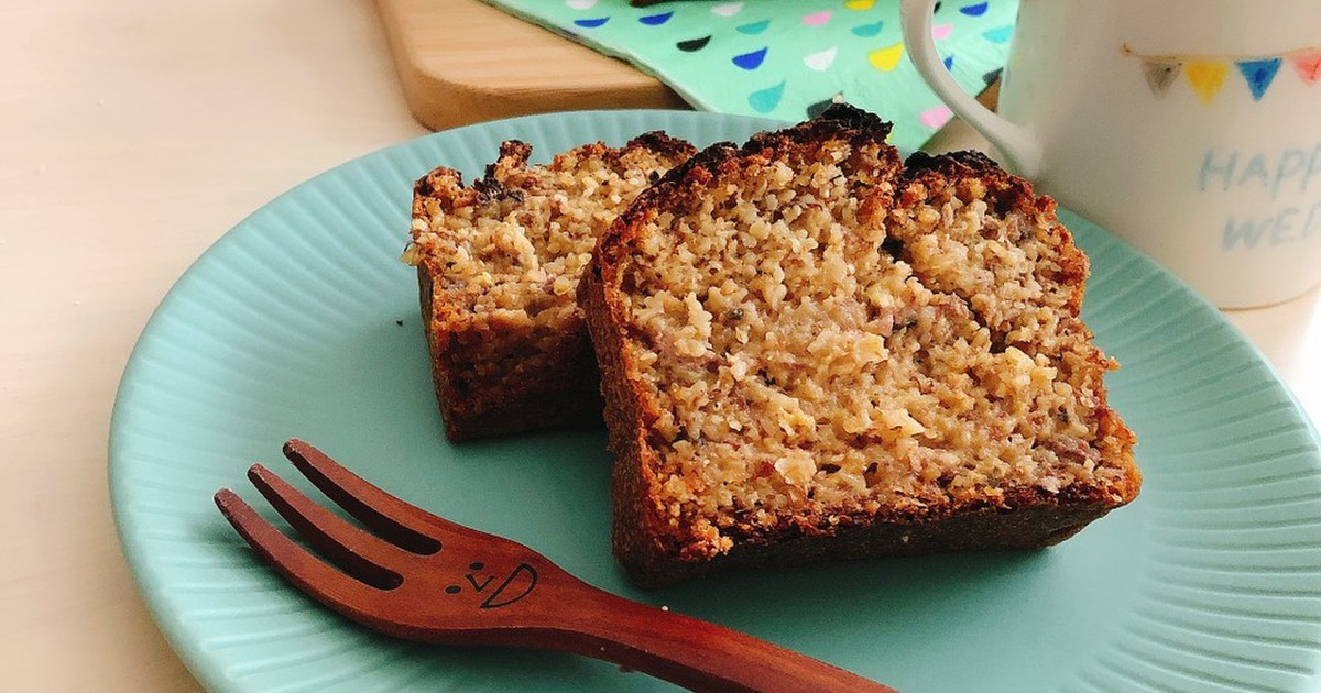 オートミールとバナナの腸活パウンドケーキ by mocaron211 【クックパッド】 簡単おいしいみんなのレシピが