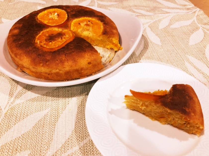 みかん丸ごと米粉のパウンドケーキ