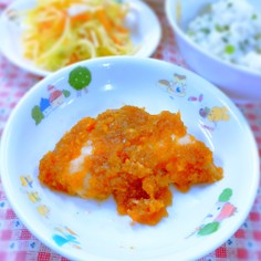 簡単！めかじきのオーロラ焼き！お肉◎給食