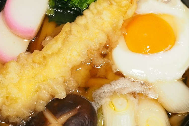 めんつゆでえび天鍋焼きうどん レシピ 作り方 By クックgrampa クックパッド 簡単おいしいみんなのレシピが349万品