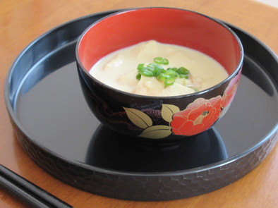 とろとろ♪ なめらか～♪温泉豆腐の写真