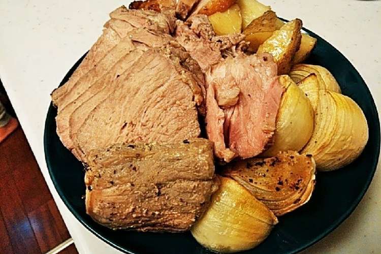 焼くだけ ローストポーク レシピ 作り方 By ３男子の母 クックパッド 簡単おいしいみんなのレシピが352万品