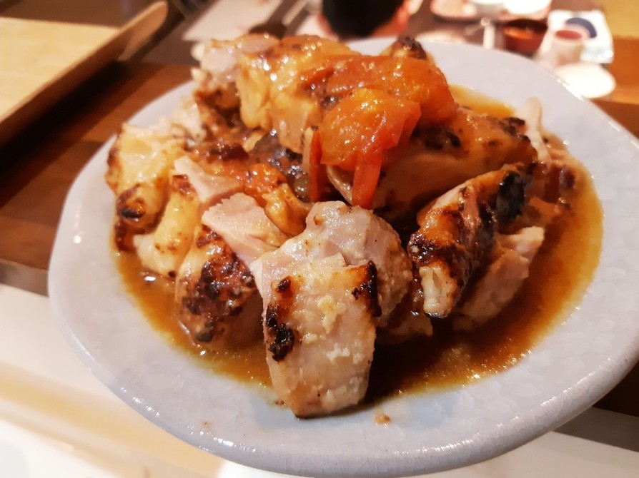 鶏もも肉の西京焼き～白ワイン仕立て～の画像