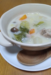 北海道シチュー〈白菜クリーム〉
