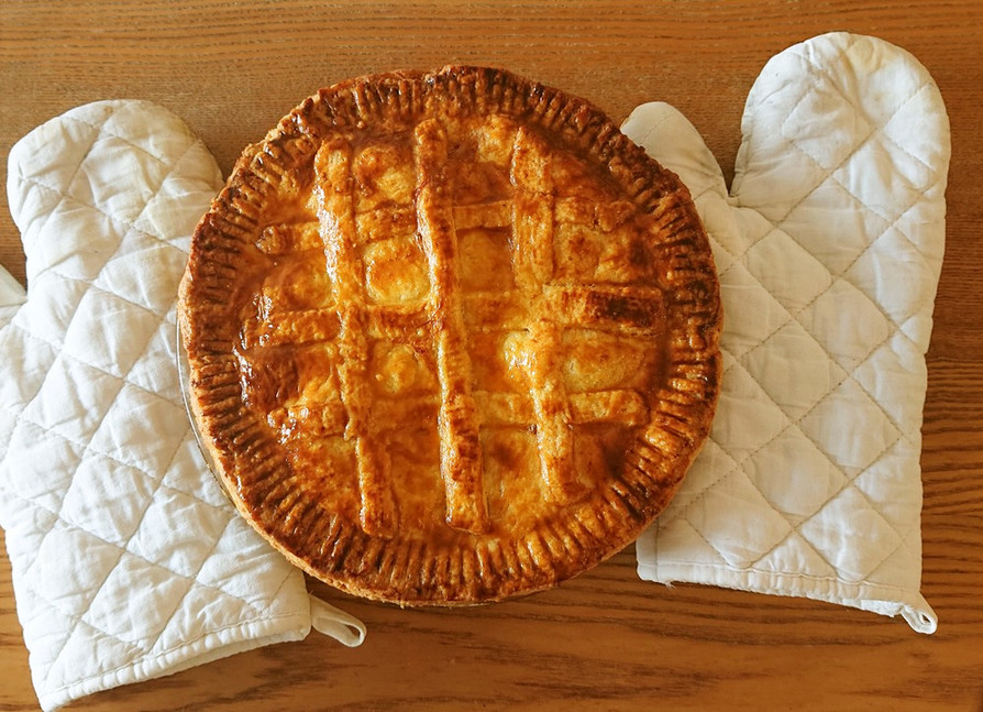 本場アメリカの味♥️手作りアップルパイの画像