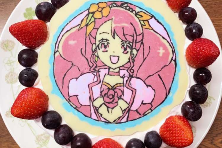 プリキュアケーキ キュアグレース レシピ 作り方 By たかこ クックパッド 簡単おいしいみんなのレシピが365万品