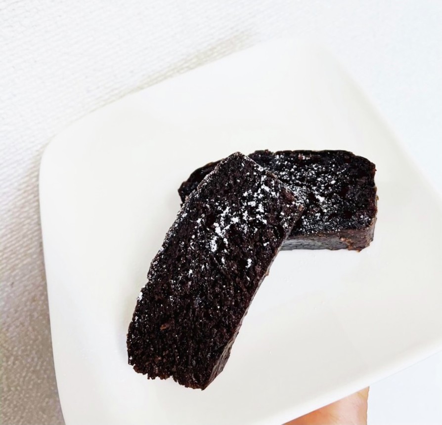 もちもちっ♡簡単チョコ風ケーキの画像
