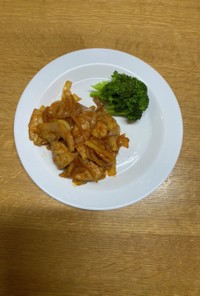 豚肉のケチャップ炒め(ポークチャップ)