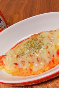 カゴメトマト缶で★鯖のトマトチーズ焼き