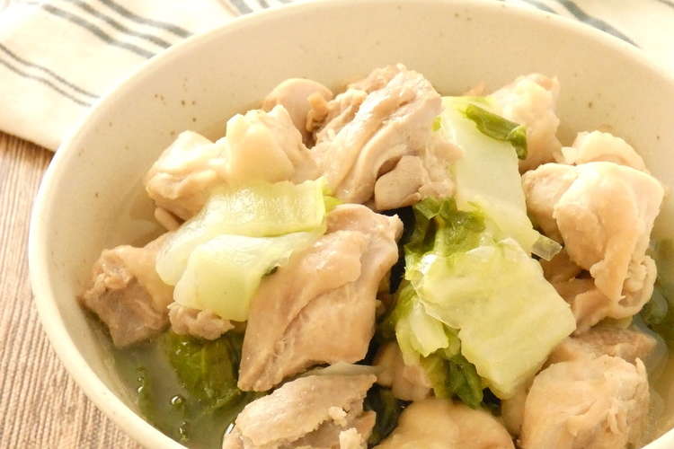 ブーケガルニ香る 鶏肉と白菜の煮込み レシピ 作り方 By 140 わんたるママ クックパッド 簡単おいしいみんなのレシピが349万品