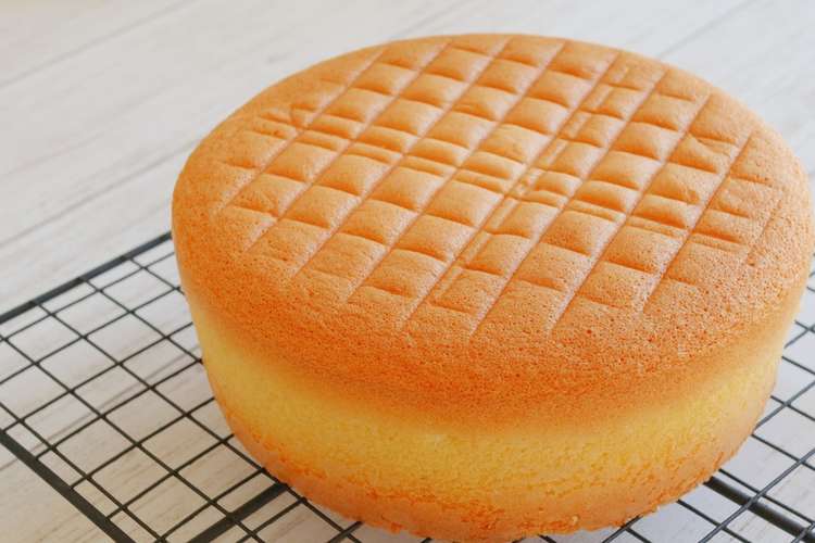 初心者でも簡単 基本のスポンジケーキ レシピ 作り方 By まんぷくcafe クックパッド 簡単おいしいみんなのレシピが357万品
