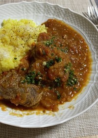 staub鍋で★牛すね肉のオッソブーコ