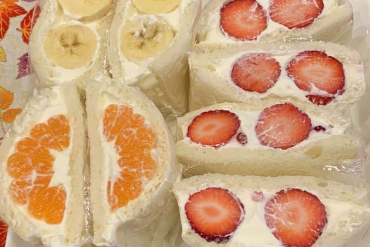 クリームチーズ クリームのフルーツサンド レシピ 作り方 By みゆw Moco クックパッド 簡単おいしいみんなのレシピが357万品