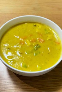 【朝ごはん】食べるかぼちゃのスープ