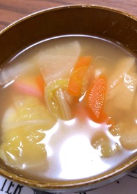 給食再現⭐︎お雑煮