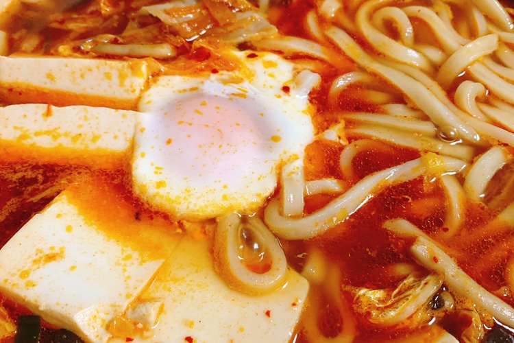 地元のキムチの素でキムチうどん レシピ 作り方 By Maoバァバ クックパッド 簡単おいしいみんなのレシピが352万品