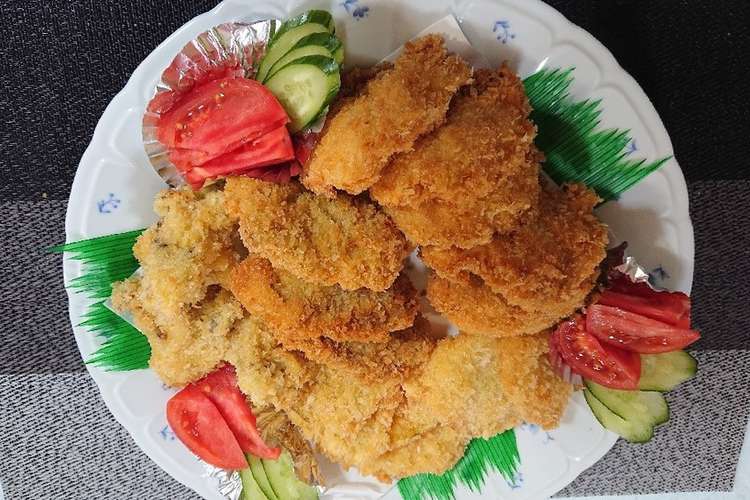 マスとヒレカツと野菜のフライ レシピ 作り方 By 鹿部さっちゃんクック クックパッド 簡単おいしいみんなのレシピが375万品