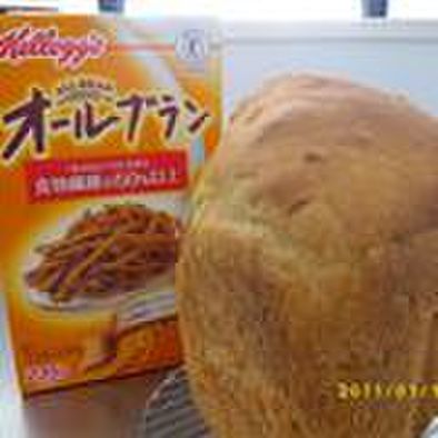 オールブラン食パン（HB)の写真