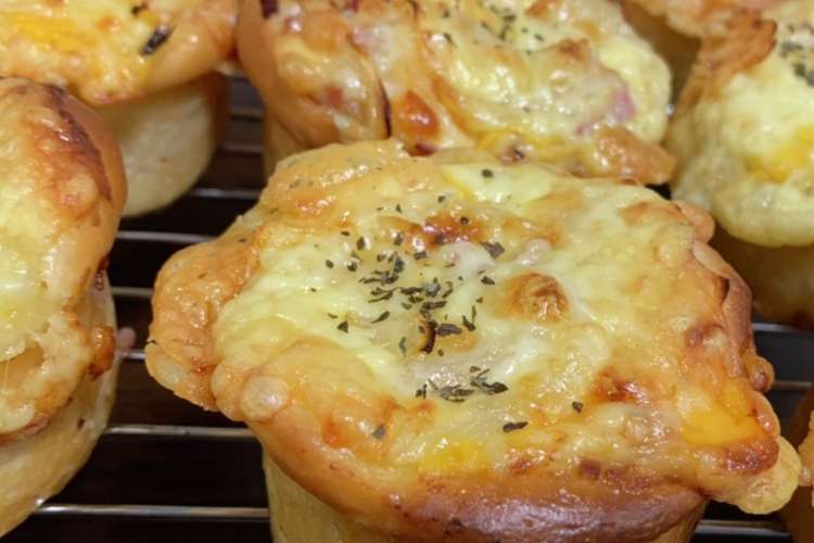 マフィン型で 具沢山オニオンブレッド レシピ 作り方 By こりんズ クックパッド 簡単おいしいみんなのレシピが353万品