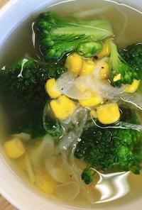 野菜たっぷり中華スープ【ここから栄養士】