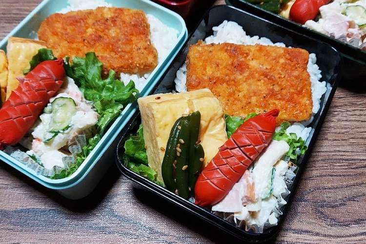 高校生男子弁当 3 76 レシピ 作り方 By おぴろさん クックパッド 簡単おいしいみんなのレシピが354万品