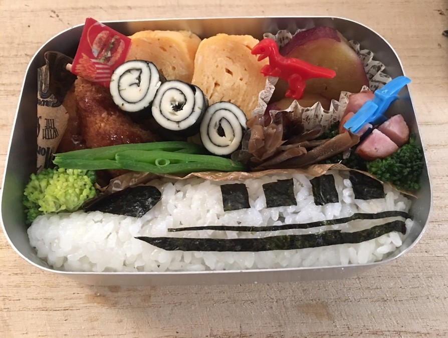 幼稚園 新幹線 お弁当 キャラ弁 2の画像