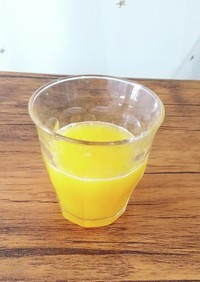 手絞り☆オレンジジュース♪