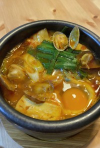 韓国料理★スンドゥブチゲ★アサリ入り