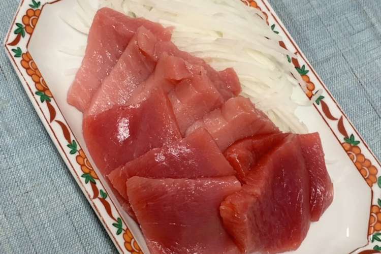 コストコ 刺身用生本まぐろ カット方法 レシピ 作り方 By もぐもぐ人 クックパッド 簡単おいしいみんなのレシピが362万品