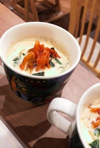 キムチと納豆の簡単デトックススープ