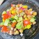 ひよこ豆とカラフル野菜のチョップドサラダ