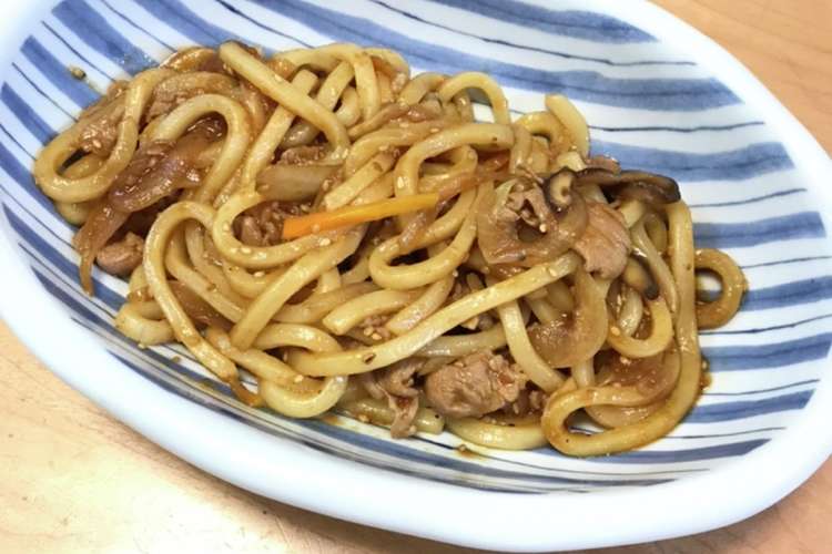 簡単 焼うどん レシピ 作り方 By Takayo1026 クックパッド