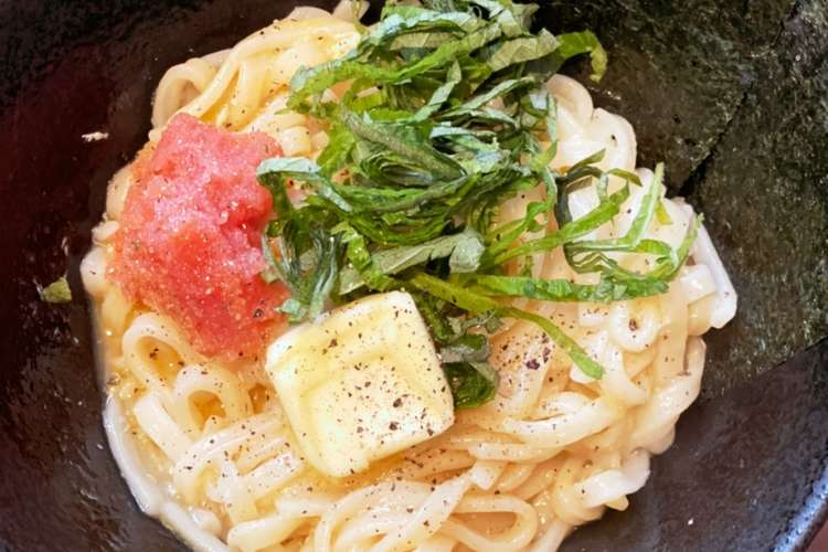 簡単 パスタソースで明太釜玉うどん レシピ 作り方 By ちゃちゃん家 クックパッド 簡単おいしいみんなのレシピが379万品
